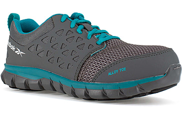 Image of Reebok Sublite Cushion Work Athletic Cross Trainer - Womens, Grey, 4.5, Medium, 690774450547