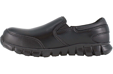 Image of Reebok Sublite Cushion Work Athletic Oxford - Womens, Black, 8.5, Medium, 690774464124