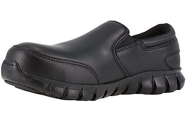 Image of Reebok Sublite Cushion Work Shoe - Mens, Black, 9.5, Medium, 690774453197