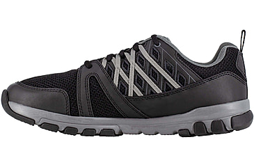 Image of Reebok Sublite Work Athletic Oxford 6.5M, Women, Black RB415-Black-6.5-Womens-M
