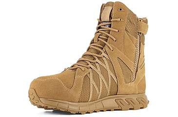 Image of Reebok Trailgrip Tactical 8in Waterproof Insulated Boots w/Composite Toe - Mens, Coyote, 10.5 US, Wide, RB3461-W-105