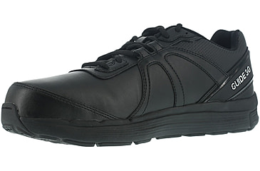 Image of Reebok White logo Guide Work Performance Cross Trainer Shoes - Mens, Extra Wide, Black, 8.5, 690774426085