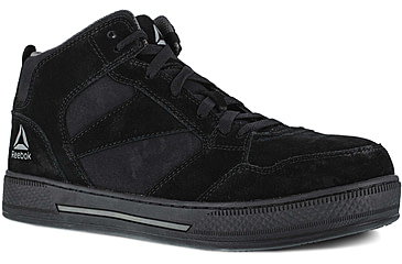 Image of Reebok Womens Dayod Skateboard Hi Top Shoe, Black, 9, RB173-BLACK-9-Womens-M