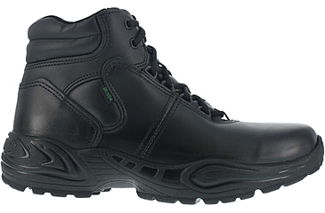 Image of Reebok Womens Postal Express Chukka Boots, Black, 7.5, CP850-BLACK-7.5-Womens-M
