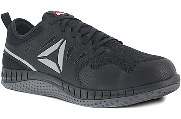 Image of Reebok Zprint Athletic Oxford, Steel Toe Work Shoe - Mens, Medium, Black, 8.5, 690774502253