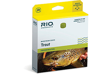 Image of RIO Products Mainstream Trout WF, Lemon Green, 3wt, RIO-20740