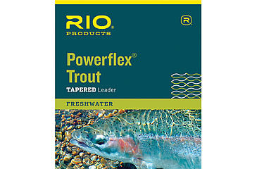 Image of Rio Pwr Flex Knotless 9ft 2x Ldr 6-24613