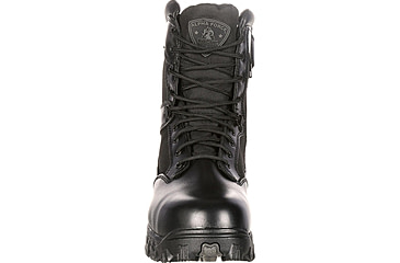 Image of Rocky Boots Alpha Force Zipper Waterproof Public Service Boot - Mens, Black, 7.5, Medium, FQ0002173-ME-7.5