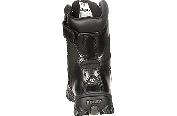 Image of Rocky Boots Alpha Force Zipper Waterproof Public Service Boot - Mens, Black, 7.5, Medium, FQ0002173-ME-7.5
