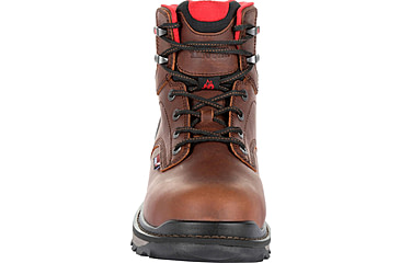 Image of Rocky Boots Rams Horn Full-grain Leather Waterproof Composite Toe Work Boot - Men's, 10 US, Medium, Dark Brown, RKK0257-M-10