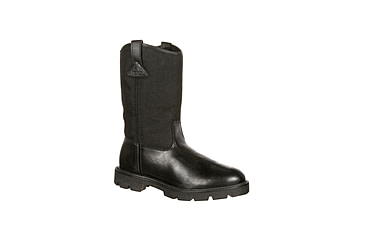Image of Rocky Boots Warden Pull-on Wellington Public Service Boot - FQ0006300BK10MW