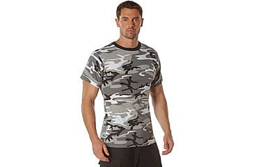 Image of Rothco 100% Cotton Camo T-Shirt - Mens, City Camo, Large, 60580-CityCamo-L