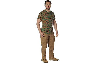 Image of Rothco 100% Cotton Camo T-Shirt - Mens, Woodland Digital Camo, Medium, 60575-WoodlandDigitalCamo-M