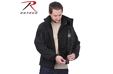 Image of Rothco 3-in-1 Spec Ops Soft Shell Jacket, Olive Drab, Small, 3856-OliveDrab-S