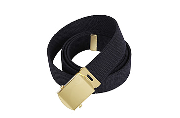 Image of Rothco 64 Inch Military Color Web Belts, Gold, Black, 4264-Gold-Black