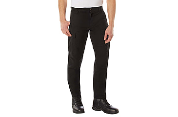 Image of Rothco Active Flex Canvas Work Pant, Black, 32, 62080-Black-32Wx32L