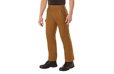 Image of Rothco Active Flex Canvas Work Pant, Work Brown, 32, 62081-WorkBrown-40Wx32L