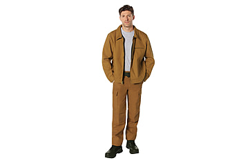 Image of Rothco Active Flex Fleece Lined Canvas Work Pants - Men's, Work Brown, 30 Waist/30 Inseam, 62091-WorkBrown-30Wx30L
