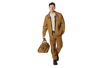 Image of Rothco Active Flex Fleece Lined Canvas Work Pants, Work Brown, 30 Waist, 30 Inseam, 62091-WorkBrown-30Wx30L