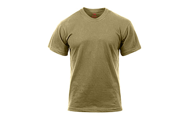 Image of Rothco AR 670-1 Coyote T-Shirt, Extra Small, 67847-XS
