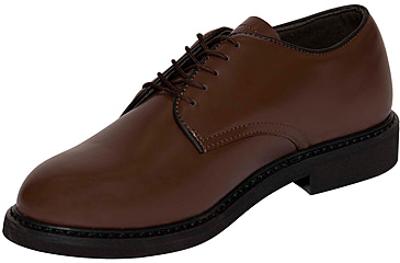 Image of Rothco Brown Uniform Oxford, Brown, 11.5, Regular, 3992-Brown-11.5-Regular
