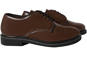 Image of Rothco Brown Uniform Oxford, Brown, 11.5, Regular, 3992-Brown-11.5-Regular