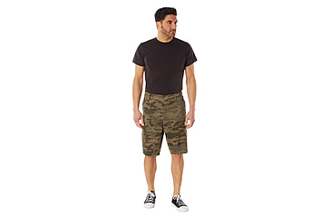 Image of Rothco Camo BDU Shorts, L, Coyote Camo, 65245-CoyoteCamo-L