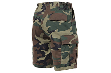 Image of Rothco Camo BDU Shorts, 6-Color Desert Camo, Extra Small, 7072-6-ColorDesertCamo-XS