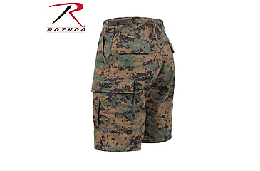 Image of Rothco Camo BDU Shorts, 6-Color Desert Camo, Extra Small, 7072-6-ColorDesertCamo-XS
