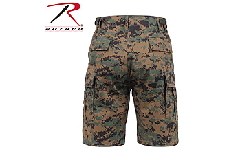 Image of Rothco Camo BDU Shorts, 6-Color Desert Camo, Extra Small, 7072-6-ColorDesertCamo-XS