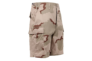 Image of Rothco Camo BDU Shorts, 6-Color Desert Camo, Extra Small, 7072-6-ColorDesertCamo-XS