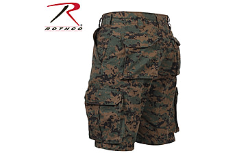 Image of Rothco Camo BDU Shorts, 6-Color Desert Camo, Extra Small, 7072-6-ColorDesertCamo-XS