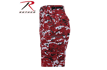 Image of Rothco Camo BDU Shorts, 6-Color Desert Camo, Extra Small, 7072-6-ColorDesertCamo-XS