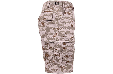Image of Rothco Camo BDU Shorts, Desert Digital Camo, Small, 65416-DesertDigitalCamo-S