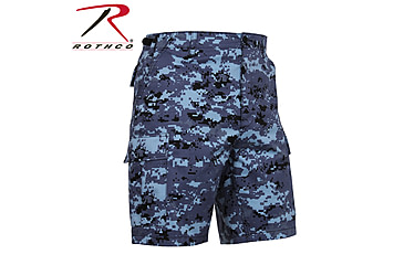 Image of Rothco Camo BDU Shorts, 6-Color Desert Camo, Extra Small, 7072-6-ColorDesertCamo-XS