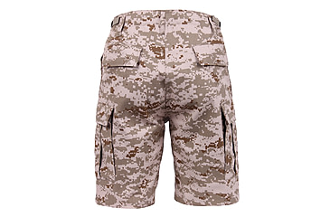 Image of Rothco Camo BDU Shorts, 6-Color Desert Camo, Extra Small, 7072-6-ColorDesertCamo-XS