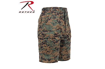 Image of Rothco Camo BDU Shorts, 6-Color Desert Camo, Extra Small, 7072-6-ColorDesertCamo-XS