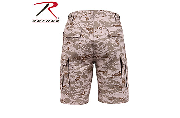 Image of Rothco Camo BDU Shorts, 6-Color Desert Camo, Extra Small, 7072-6-ColorDesertCamo-XS