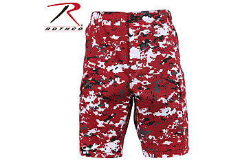 Image of Rothco Camo BDU Shorts, 6-Color Desert Camo, Extra Small, 7072-6-ColorDesertCamo-XS