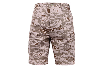 Image of Rothco Camo BDU Shorts, 6-Color Desert Camo, Extra Small, 7072-6-ColorDesertCamo-XS
