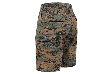 Image of Rothco Camo BDU Shorts, 6-Color Desert Camo, Extra Small, 7072-6-ColorDesertCamo-XS