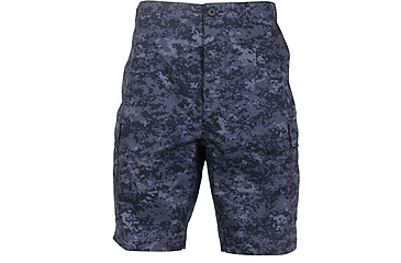 Image of Rothco Camo BDU Shorts, Midnight Digital Camo, Extra Large, 68213-MidnightDigitalCamo-XL