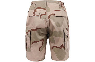 Image of Rothco Camo BDU Shorts, Tri-Color Desert Camo, Extra Large, 7672-Tri-ColorDesertCamo-XL