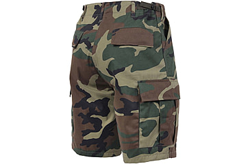 Image of Rothco Camo BDU Shorts, Woodland Camo, Small, 65212-WoodlandCamo-S