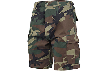 Image of Rothco Camo BDU Shorts, Woodland Camo, Small, 65212-WoodlandCamo-S