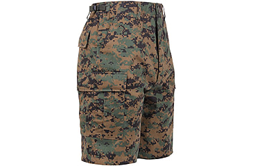 Image of Rothco Camo BDU Shorts, Woodland Digital Camo, Extra Large, 65412-WoodlandDigitalCamo-XL