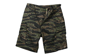 Image of Rothco Camo BDU Shorts, 6-Color Desert Camo, Extra Small, 7072-6-ColorDesertCamo-XS