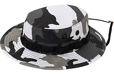 Image of Rothco Camo Boonie Hat, City Camo, 7, 5801-CityCamo-7