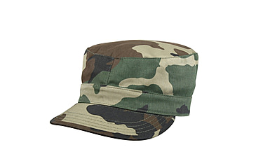 Image of Rothco Camo Fatigue Caps, Woodland Camo, 2XL, 4510-WoodlandCamo-2XL