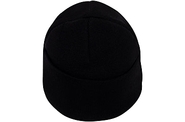 Image of Rothco USMC Eagle, Globe and Anchor / US Flag Deluxe Fine Knit Watch Cap, Black, 5498-Black